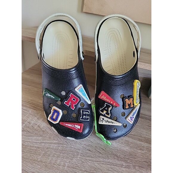 Crocs Unisex J Cole Dreamville X Classic Clogs Sandals Multi, Size 12 Men's - Picture 12 of 13